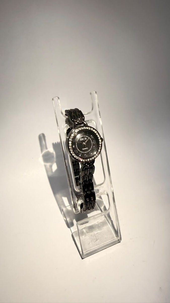 Reloj Elegante Para Mujer Con Cristales Y Pulso Tipo Brazalete 💎⌚, foto 1